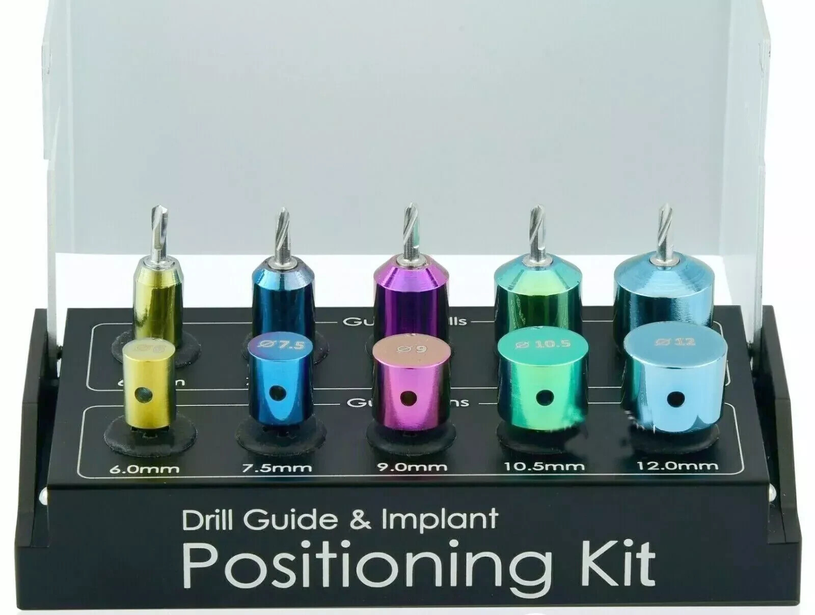 Dental Drill Guide and Implant Positioning Kit Titanium Guided Surgery Set Pins