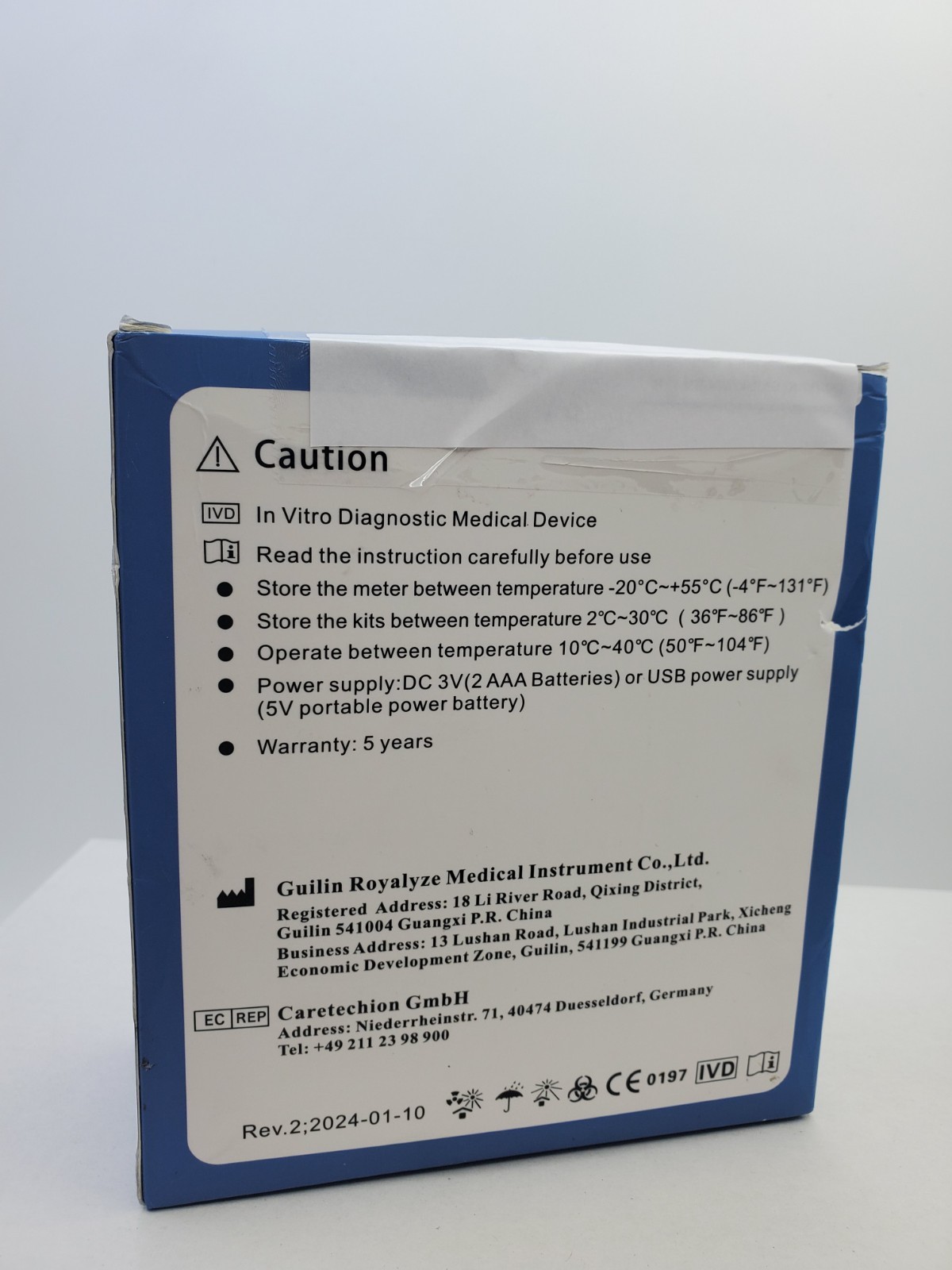 LCLBM-01 2 in 1 Total Cholesterol and Hemoglobin Levels Testing Kit Meter Qui…