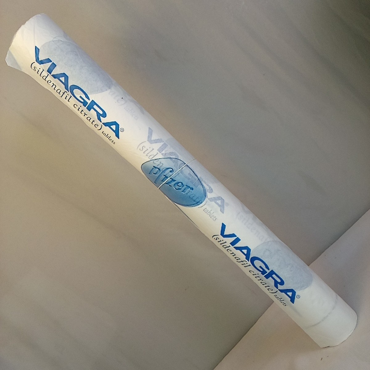 Viagra Branded Doctor Office Exam Table Paper Roll Medical Disposable Supply Vtg