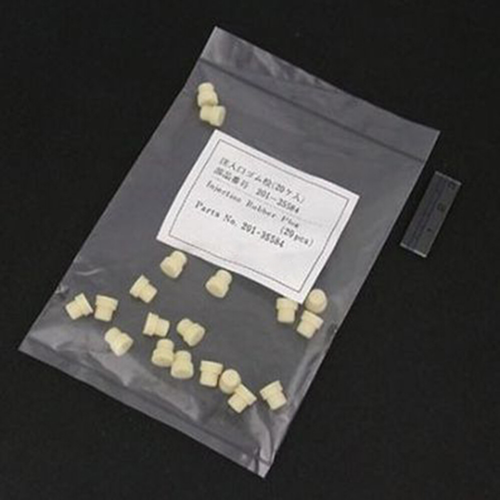 Njection Rubber Plug 201-35584 20PCS/pack For GC-14C 2014 2010 Gas Chromatograph