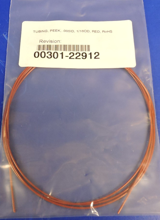 NEW Thermo Scientific Red PEEK Tubing .005 ID 5-FT / Chromatography 00301-22912