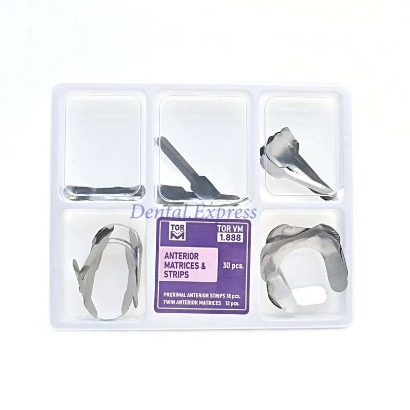 Dental Matrix Bands Anterior Proximal Strips Sectional Contoured Twin Matrices
