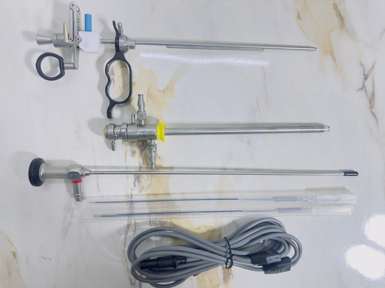 Bipolar Resectoscope Set Large, 24/26 Fr./Charr. with continuous flow And Loop