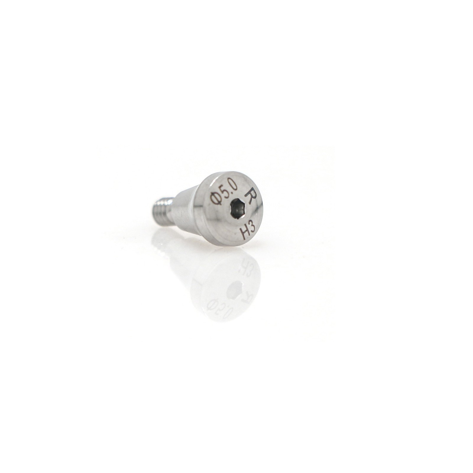 Hiossen ET Regular Ø5.0mm Implant Healing Abutment Cap RP Platform 3/4/5/7/9mm H