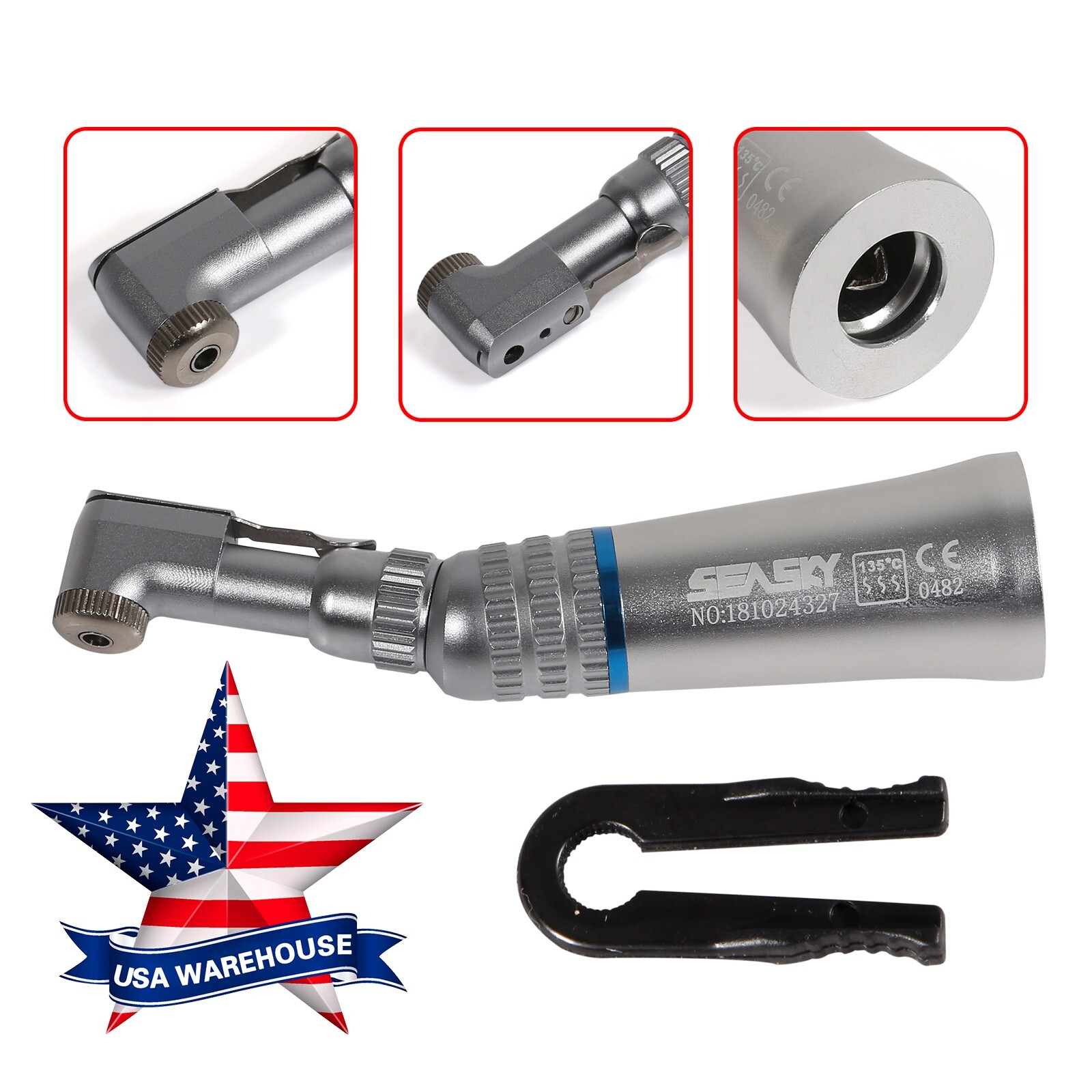 Dental 20:1 Reduction Implant Surgical Contra Angle Handpiece Push Fit NSK STG