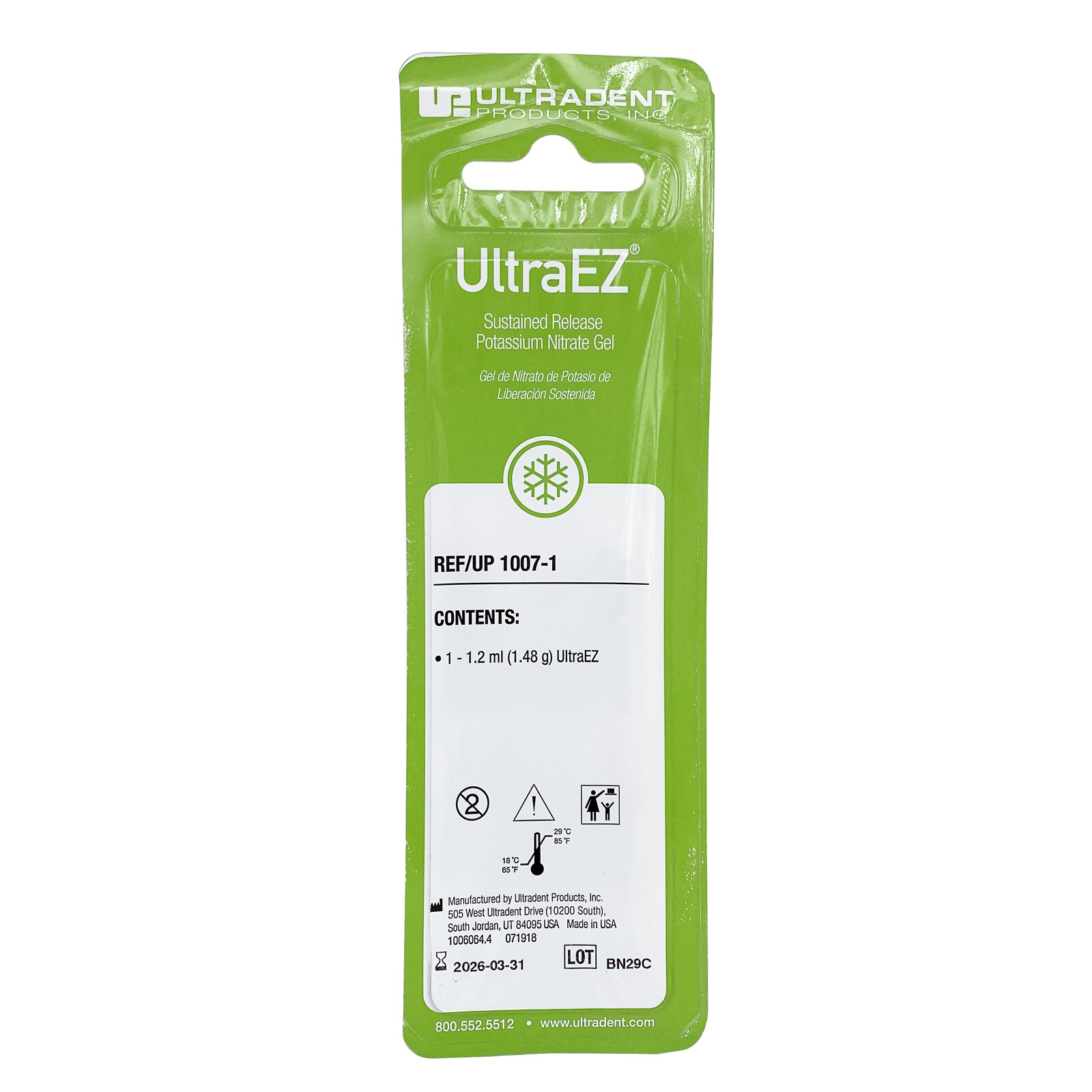 Ultradent UltraEZ Universal Dentin Tooth Sensitivity Desensitizer -Free Shipping