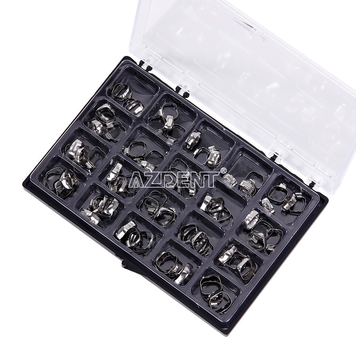 AZDENT Dental Orthodontic Buccal Tube 1st Molar With Bands Roth/MBT 022″ 16#-35#