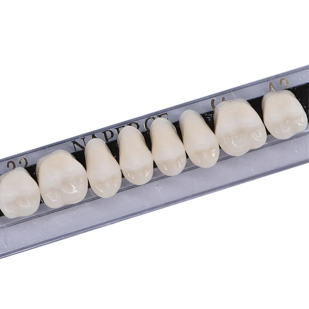 168X Acrylic Resin A1/A2/A3 Dental Denture Teeth Upper Lower Shade 22/23/24# HOT