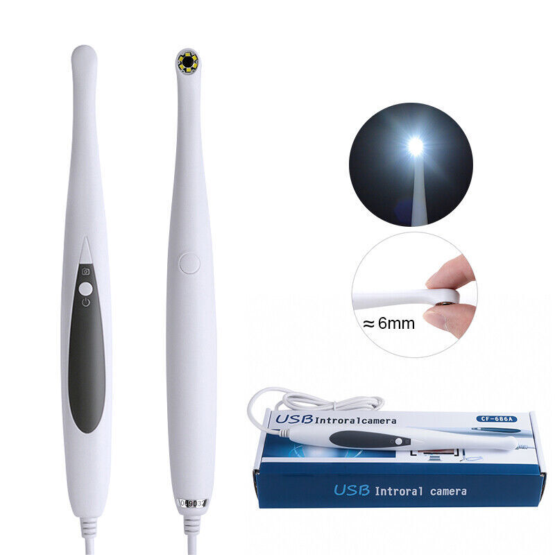 Dental Intraoral Camera USB2.0 Digital Imaging Intra Oral Endoscope 6 LED light