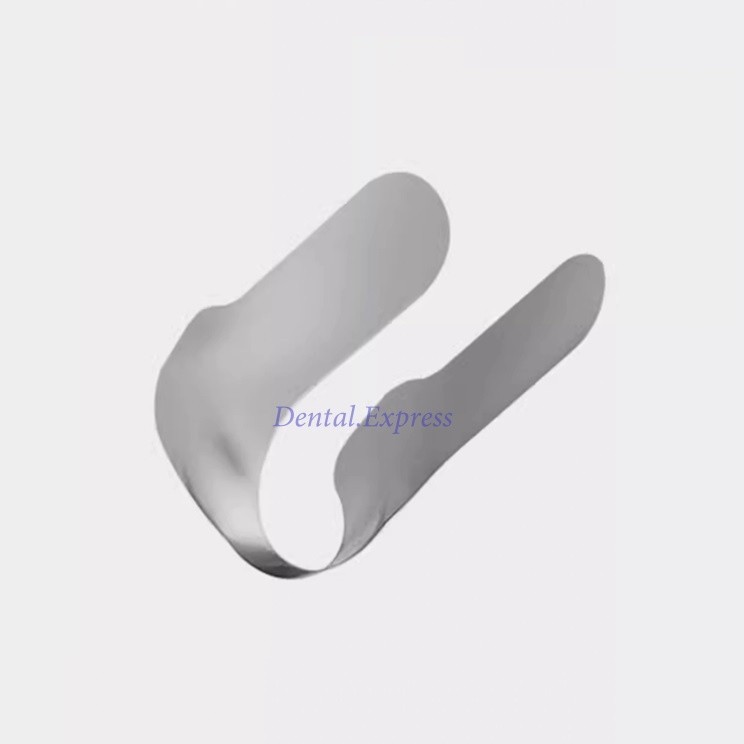 Dental Contoured Anterior Matrix Bands Restoration Metal Matrices System Twin M8