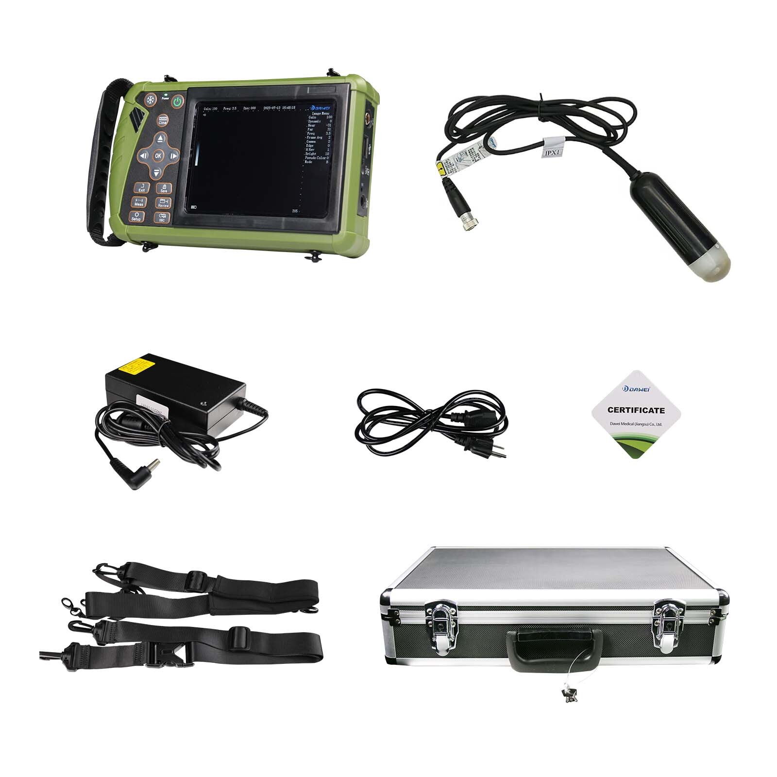 Dawei Portable Pet Ultrasound Handheld Veterinary Machine For Goat Cattle Horse