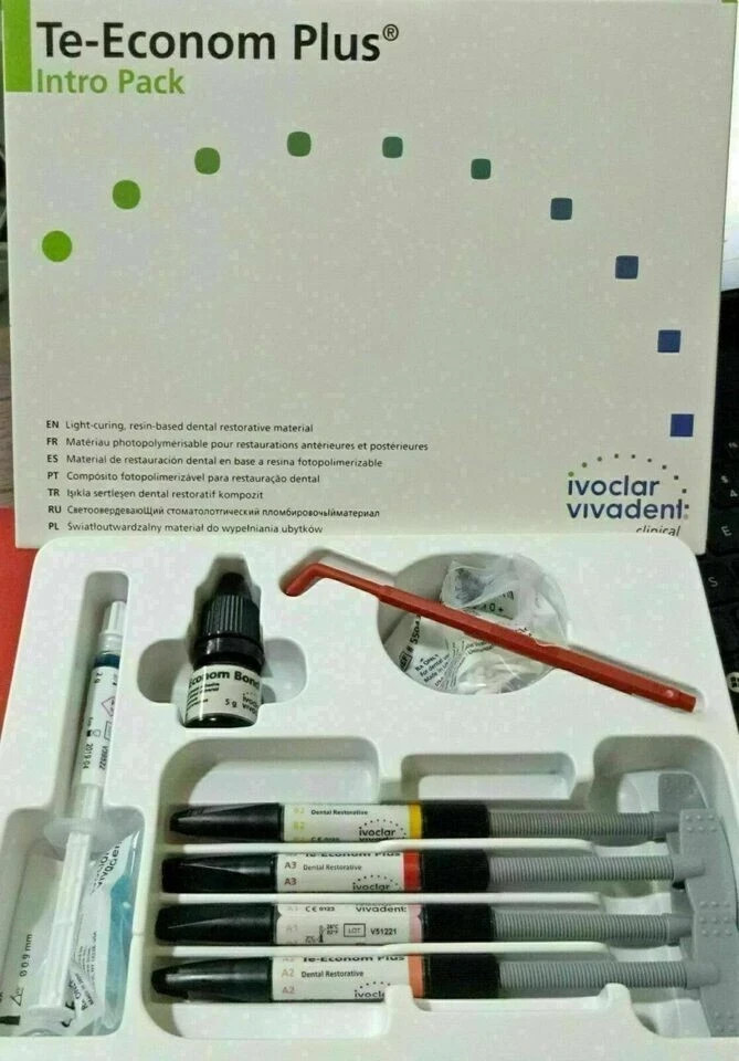 IVOCLAR VIVADENT Te-Econom Plus Dental Kit Light Cure System || EXP long (fs)…