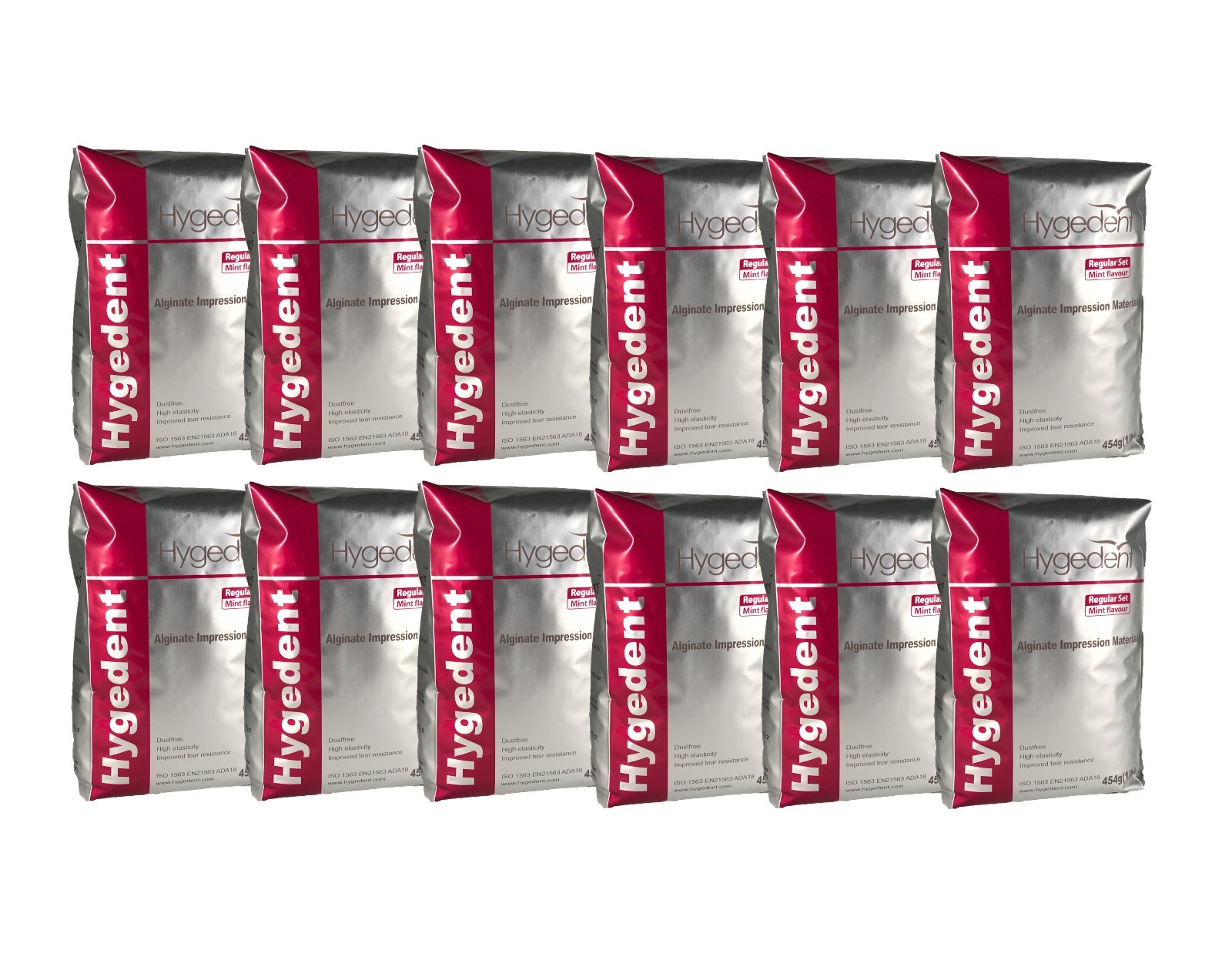 Hygedent Reg.Set Dust Free MINT Flavour – Alginate Impression 1 lb (12 pack)