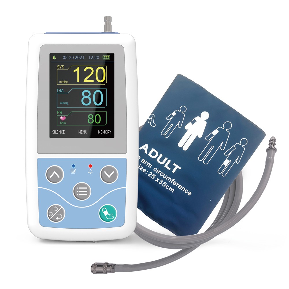 1X ABPM50 24 Hours Ambulatory Blood Pressure Patient Monitor NIBP Pr USB FDA NEW