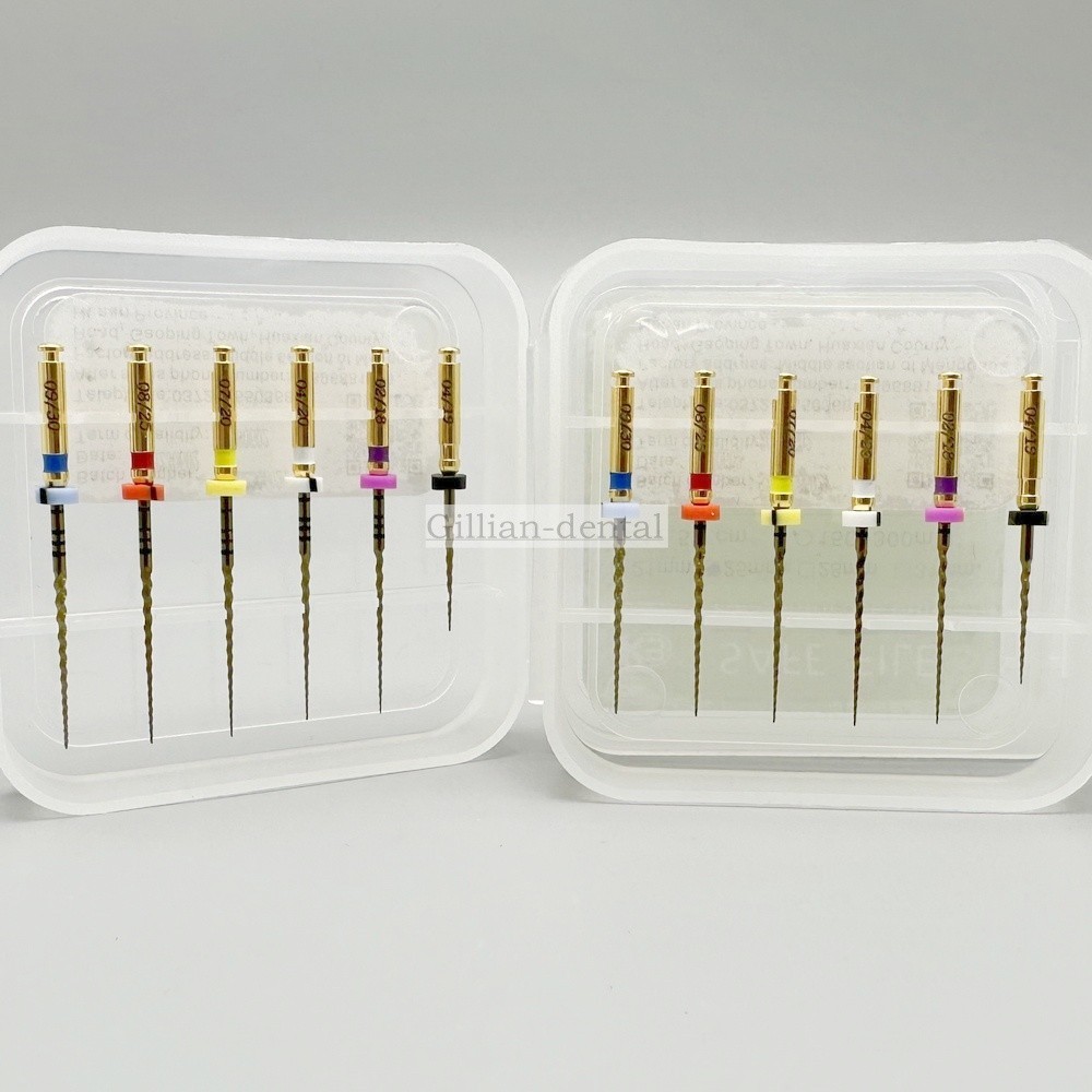 6pcs Dental Endodontic Rotary Files Endo Root Canal File SX-F3 21/25/28/31mm