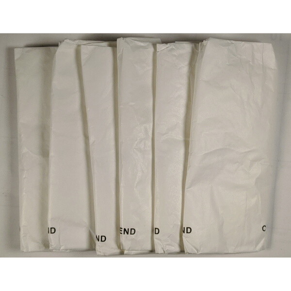 12 pc (6 Pair) Vinyl Gloves, Individually Wrapped, Medical Exam Gloves Sz L, PPE
