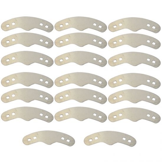 S/M/L Size Dental Contoured Matrix Bands Stainless Steel Sectional Materials