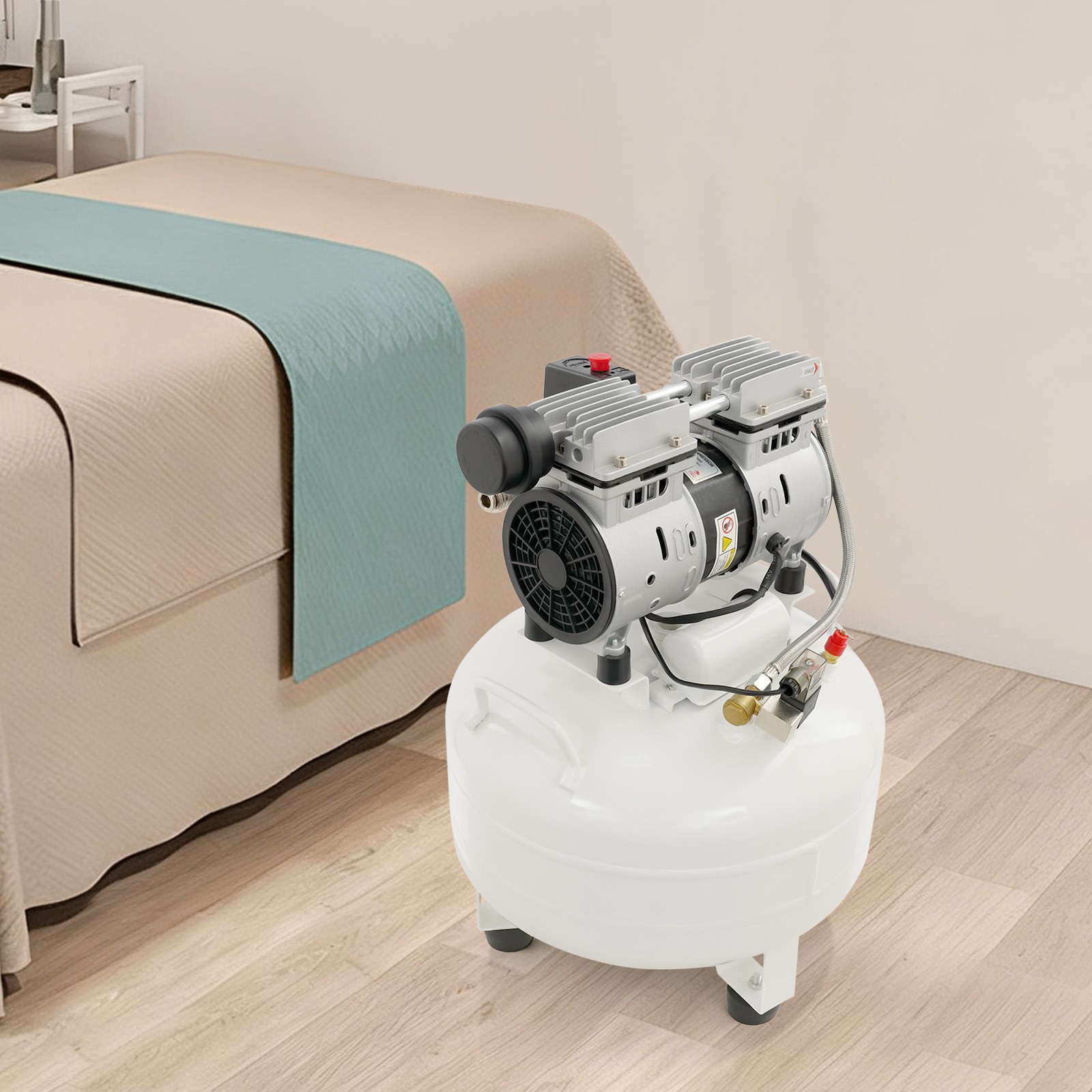 Air Compressor Vertical Airing Compressing Machine for Nail Guns Inflating Tires