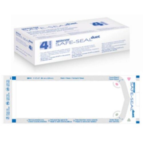 Safe-Seal Duet 5.25″ x 10″ Self-Sealing Sterilization Pouches