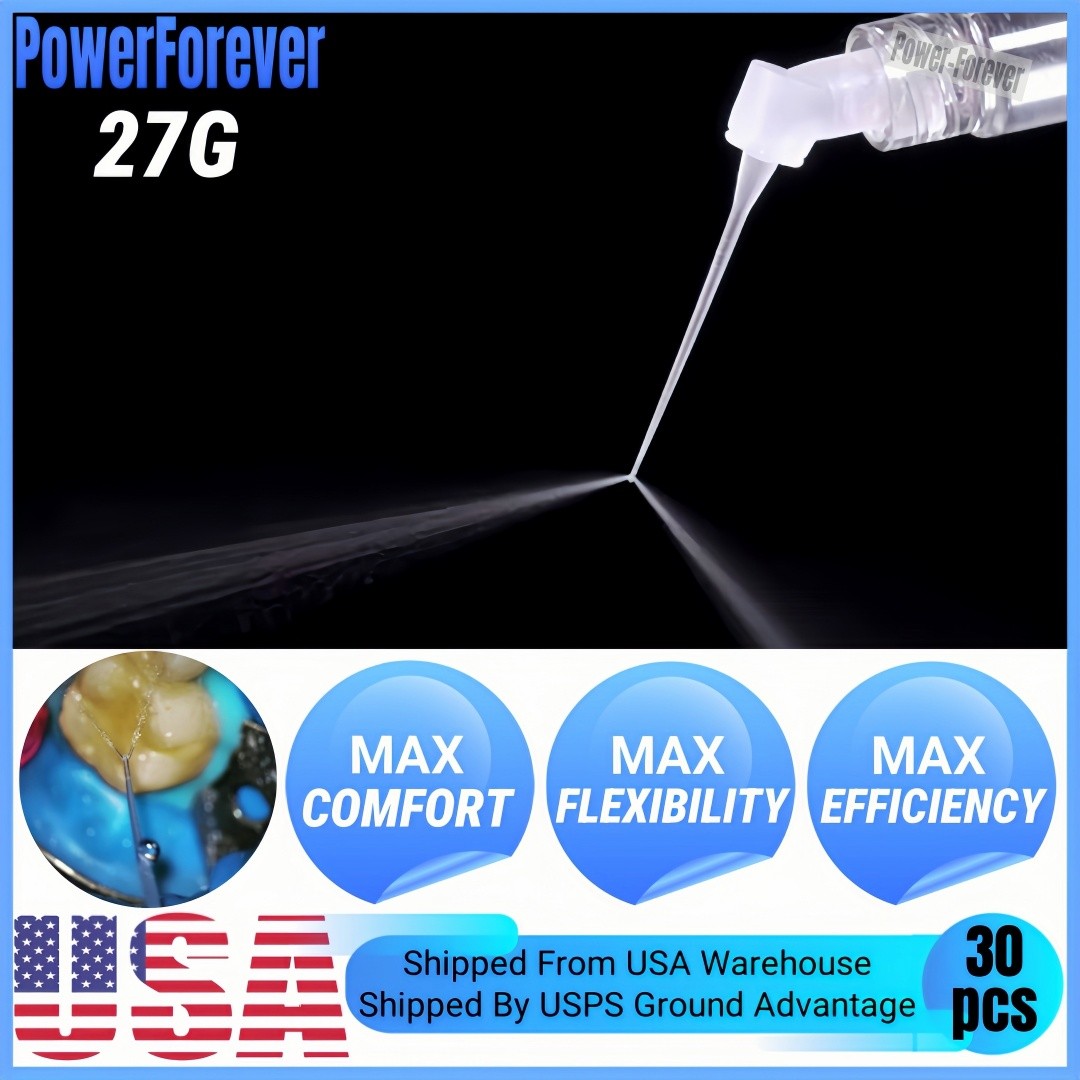 USA Dental PD Irrigator Tips Endo Root Canal Irrigation IrriFlex Style Flexible