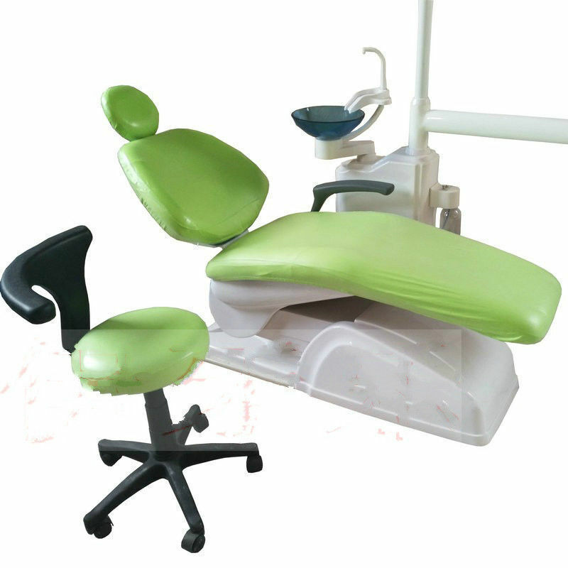 Dental Unit Chair Cover Seat Sleeves Colors Waterproof Protective PU 6 Colors