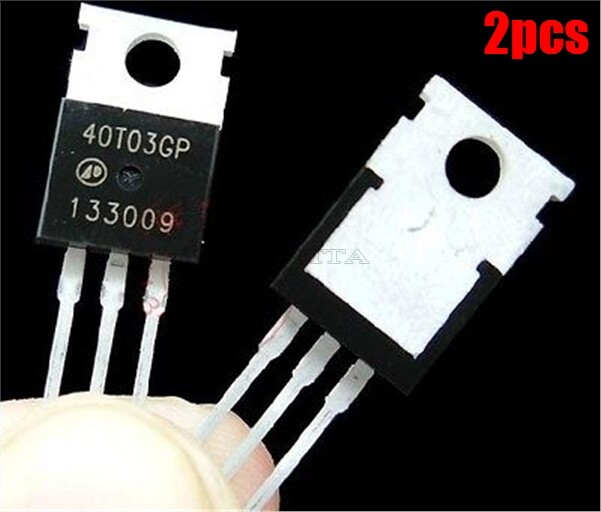 2Pcs Advanced Power Mosfet 40T03 Gp AP40T03GP 30V 28A New Ic el