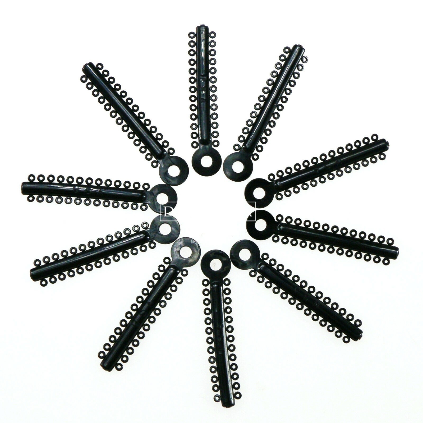 Dental Ortho Ligature Ties Elastic Rubber Bands 1040Pcs For Teeth Bracket Brace