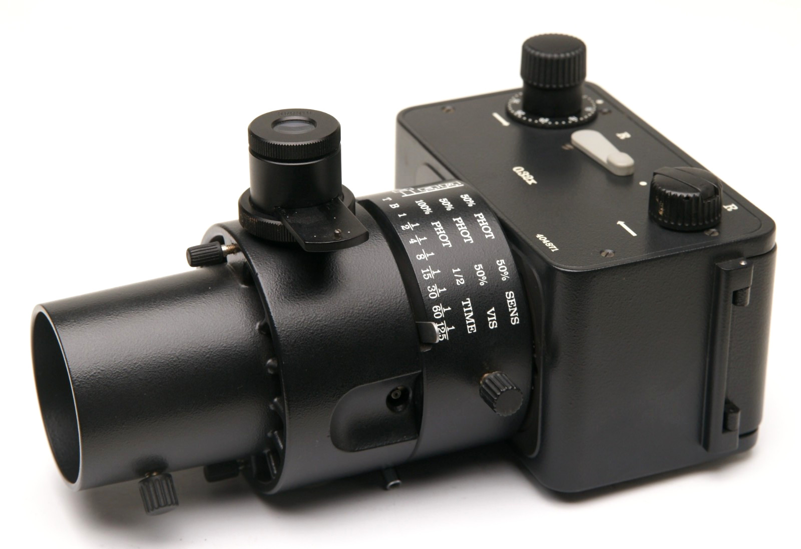 WILD MPS12 HEERBRUGG SWITZERLAND 35mm microscope camera with leaf shutter