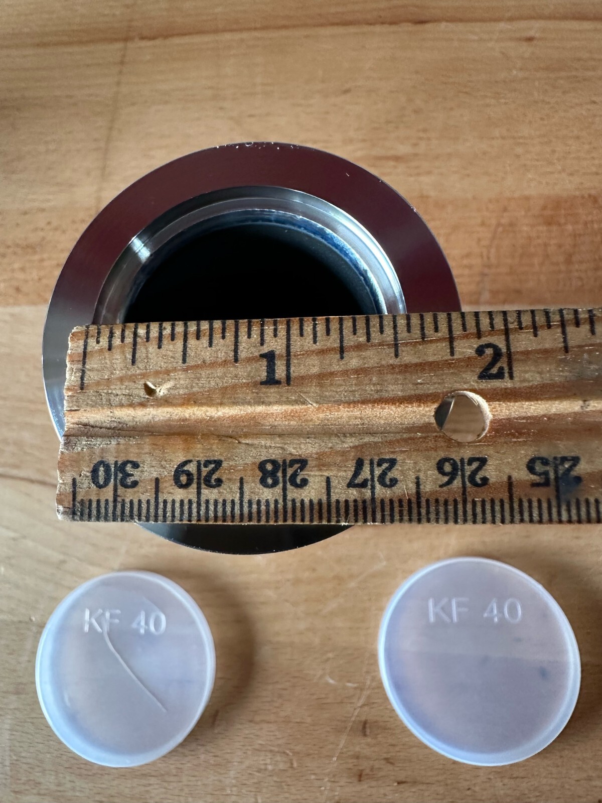 KF40 (NW40) Full Nipple, Stainless steel 304 JNW2N40 Brand New