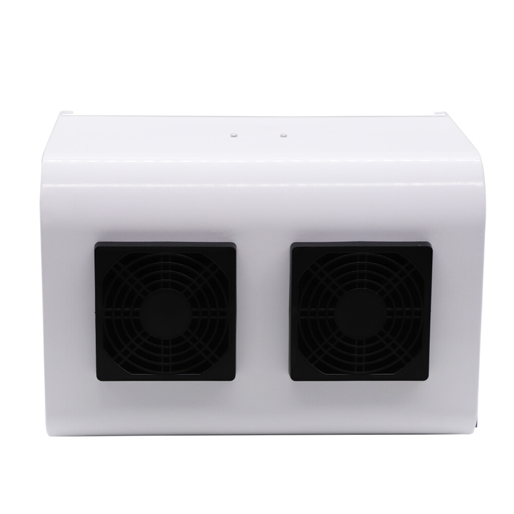 Dental Sandblasting Dust-proof Case Grinding Polishing Box Lapping Protector LED