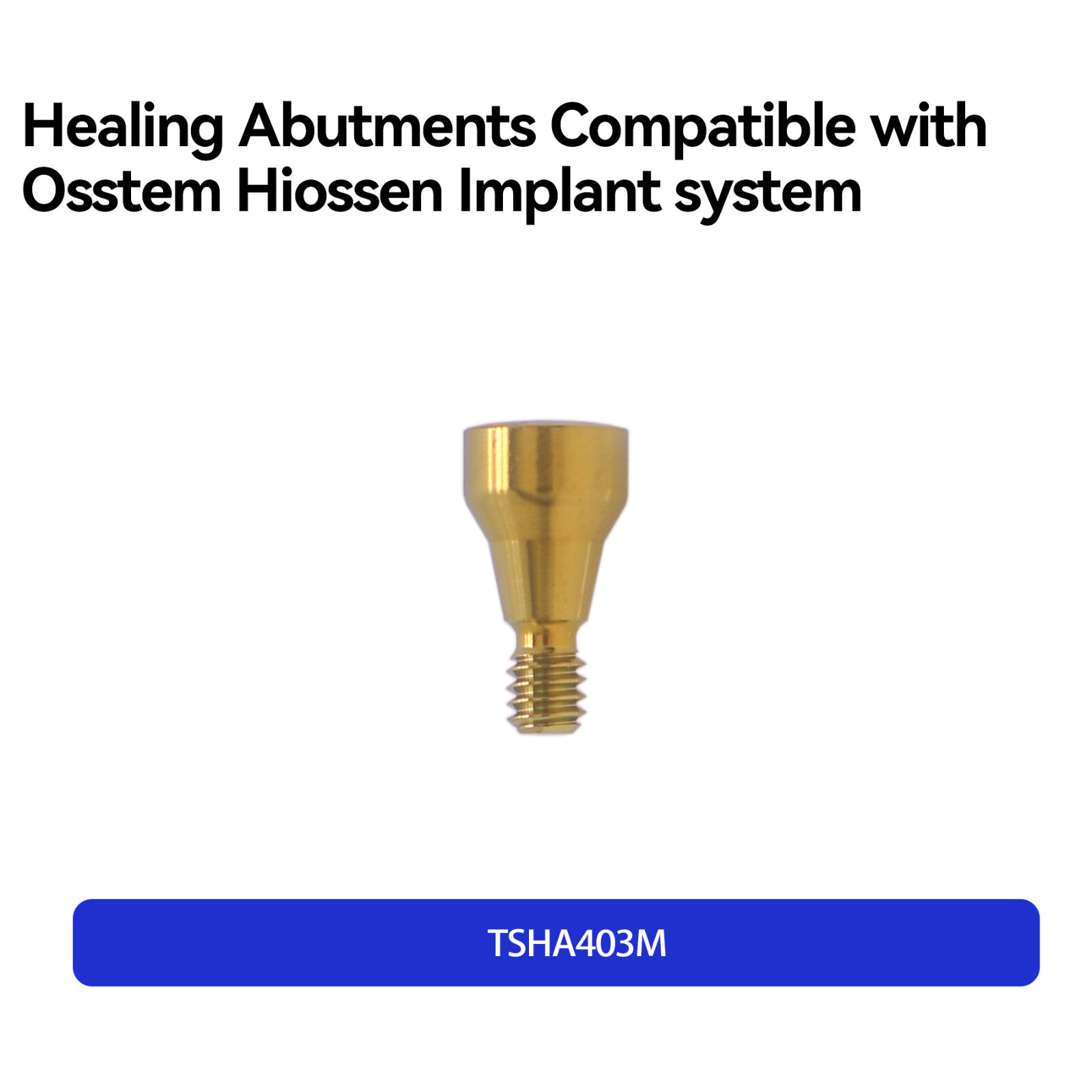 Fits Hiossen Healing Locator Abutments Impression Open/Close Tray Lab Analog M/R