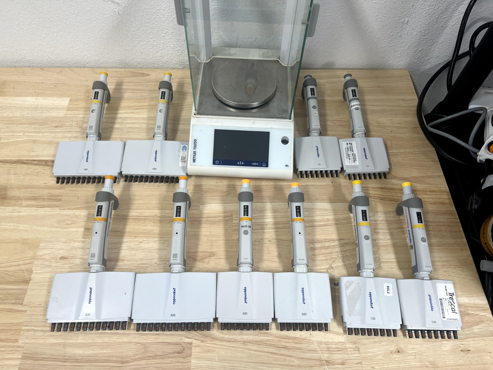 Eppendorf Research Plus pipettes single channel 2.5 10 20 100 200 1000ul