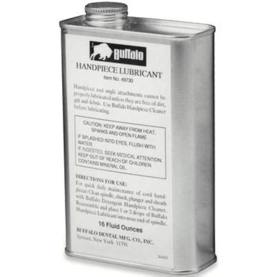 Buffalo Dental Handpiece Exterior Surface Cleaner Detergent 16oz Bottle Only