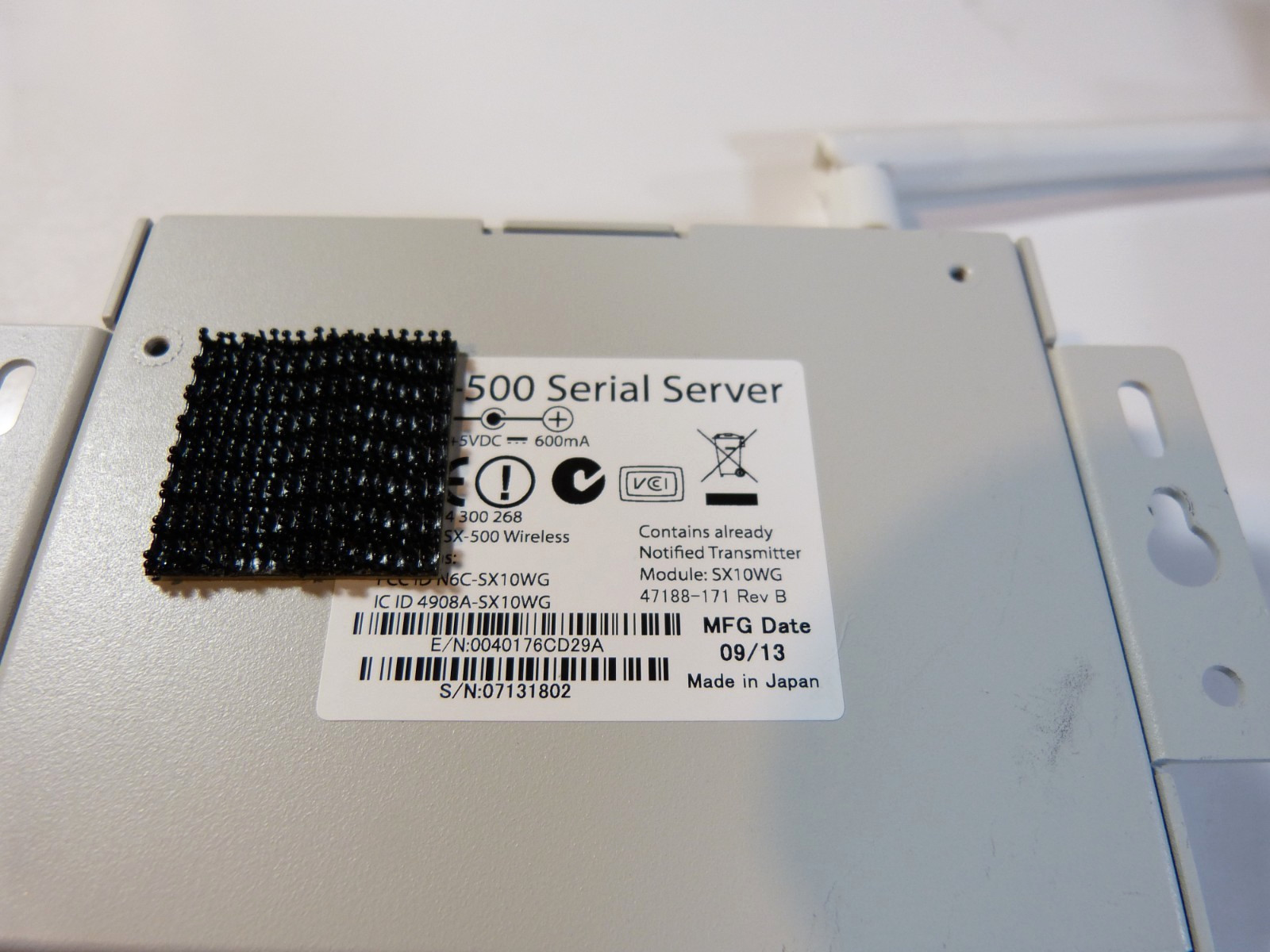 Lot of 5 – Silex SX-500 Serial Server 5VDC-400mA