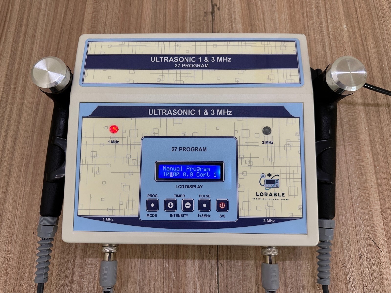 US Pro Ultrasound Therapy 1MHz & 3MHz Unit Home Use Physical Therapy Machine