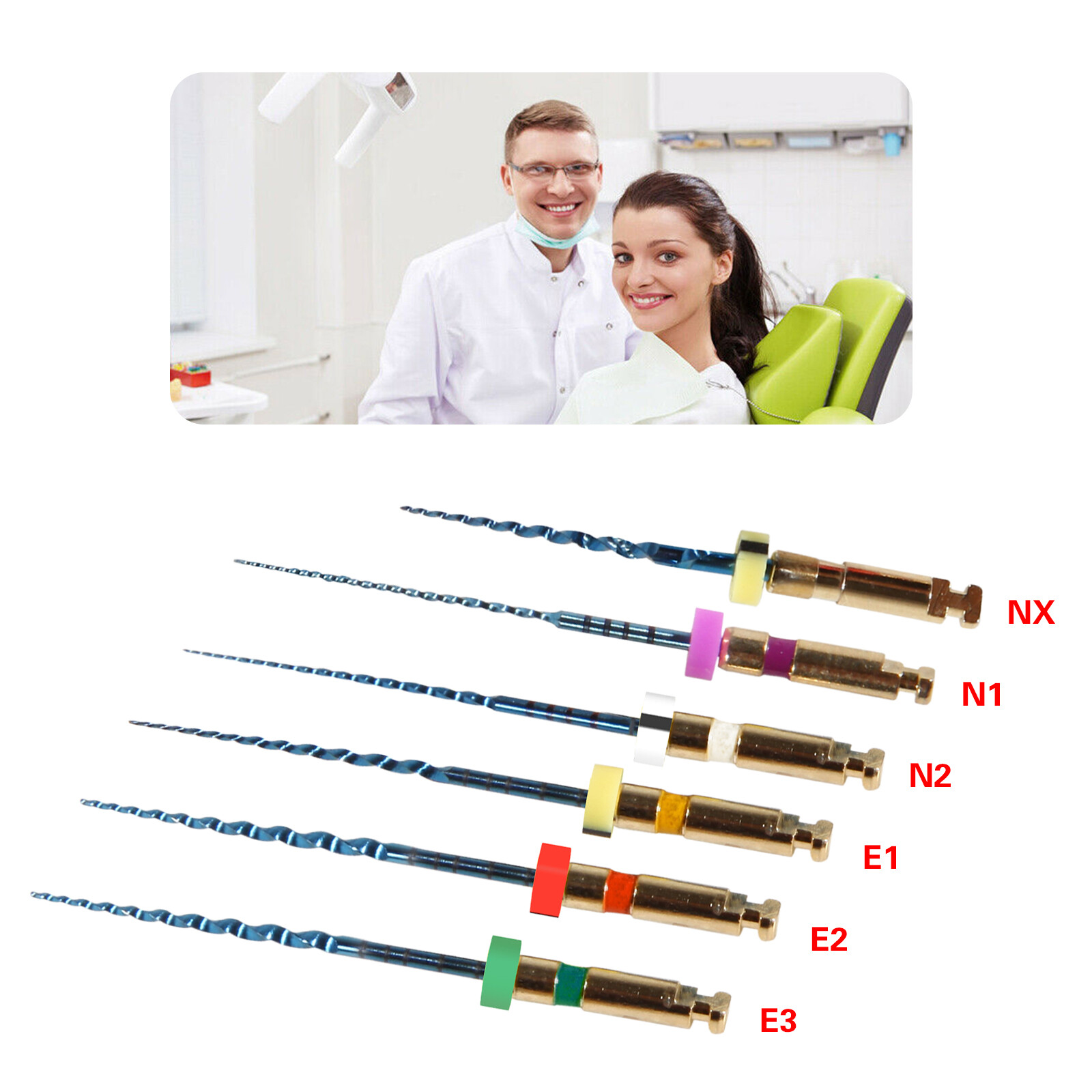 LED Dental Endo Motor 16:1 Contra Angle Root Canal Treatment Y-smart /NITI Files