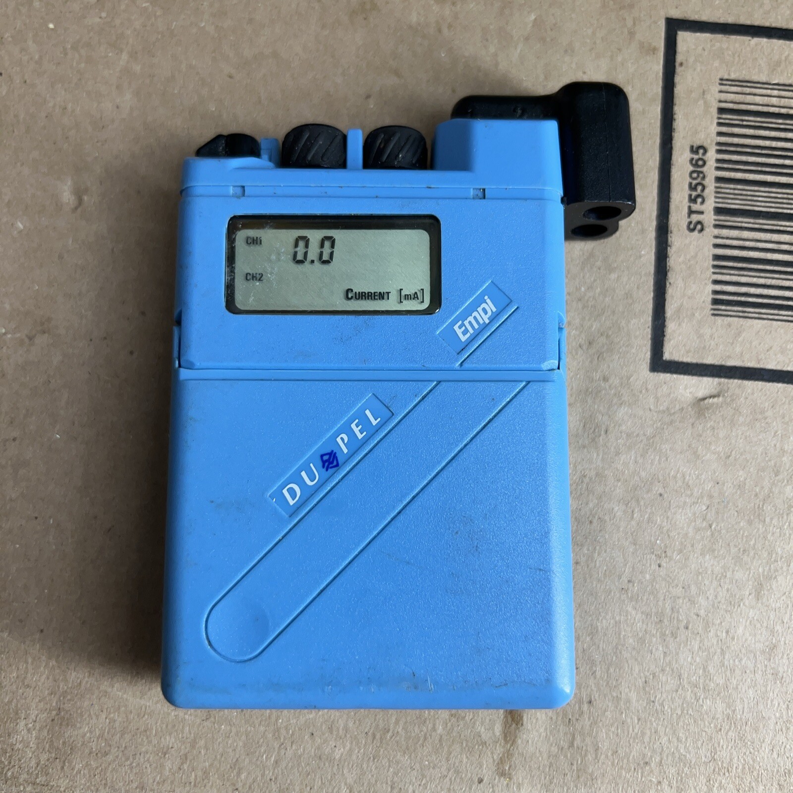 EPMI Dupel Dual Channel Iontophoresis System Only No Cables Powers On