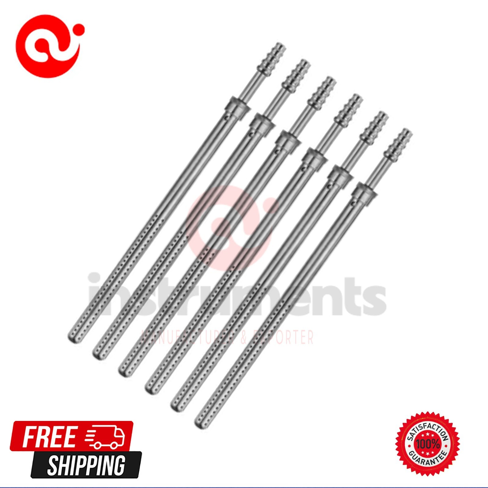 POOLE Suction Tubes 30 Fr STR Pack of 6 PCs Surgical Instruments high quality Ai