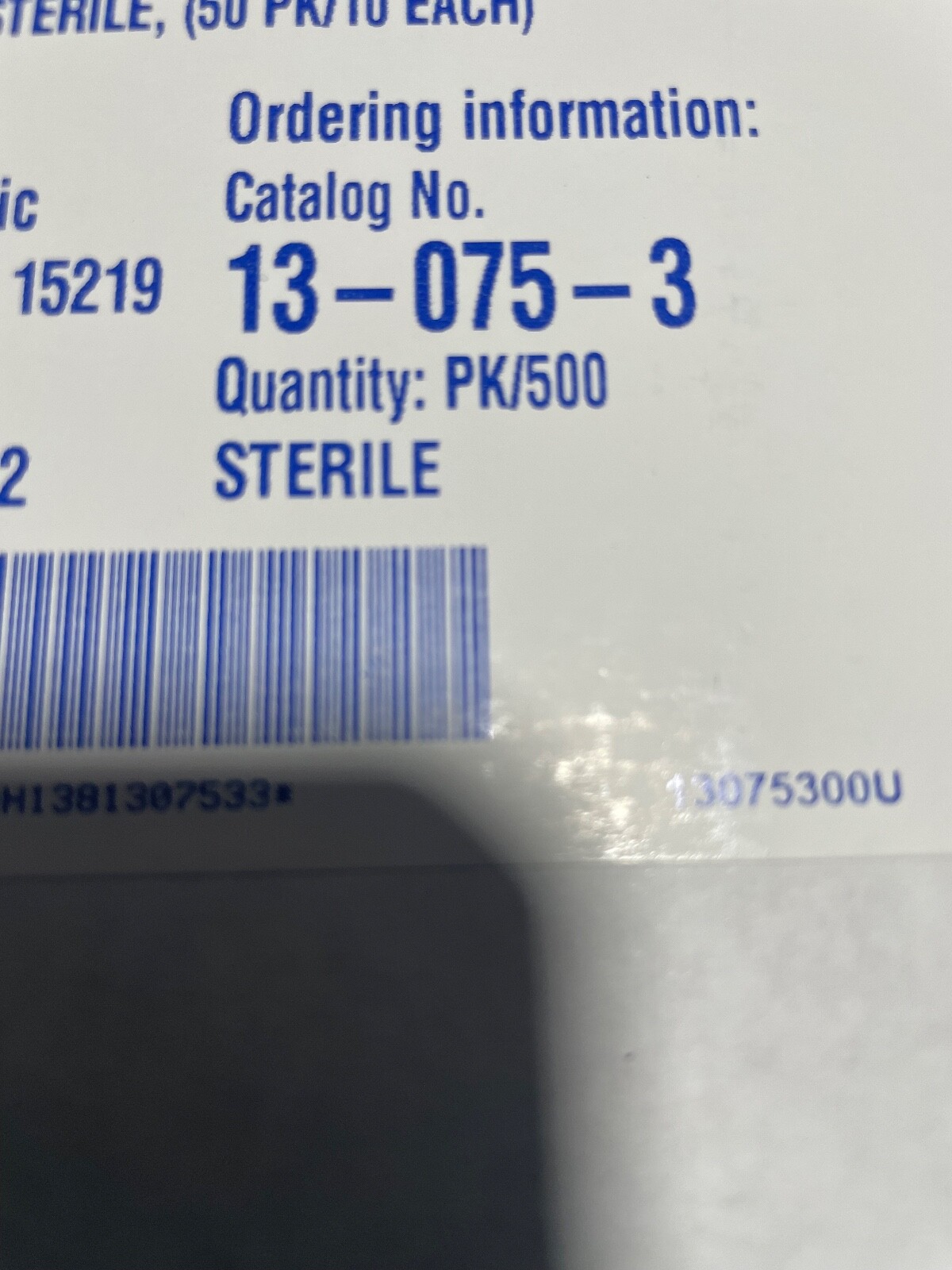 NEW FISHERBRAND NATURAL STERILE 10UL/1UL BIOLOOPS 13-075-3 / (50 pk/10 each)