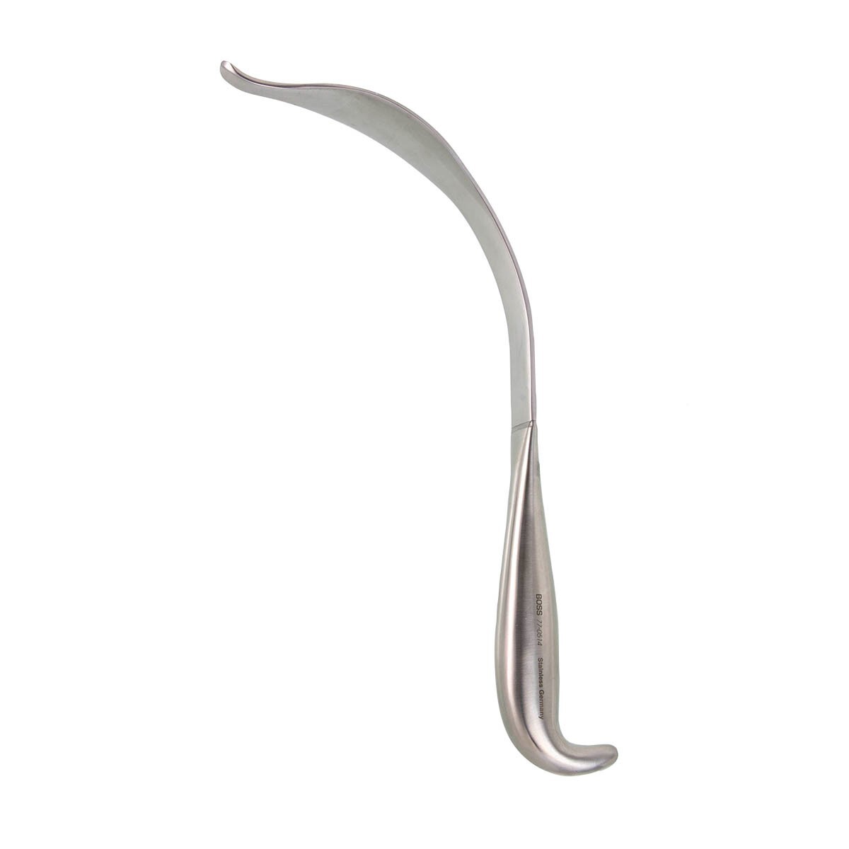 Aufranc Cobra Retractor, 11.5″, Blade 32mm Wide with Smooth Blunt Tip, Premium