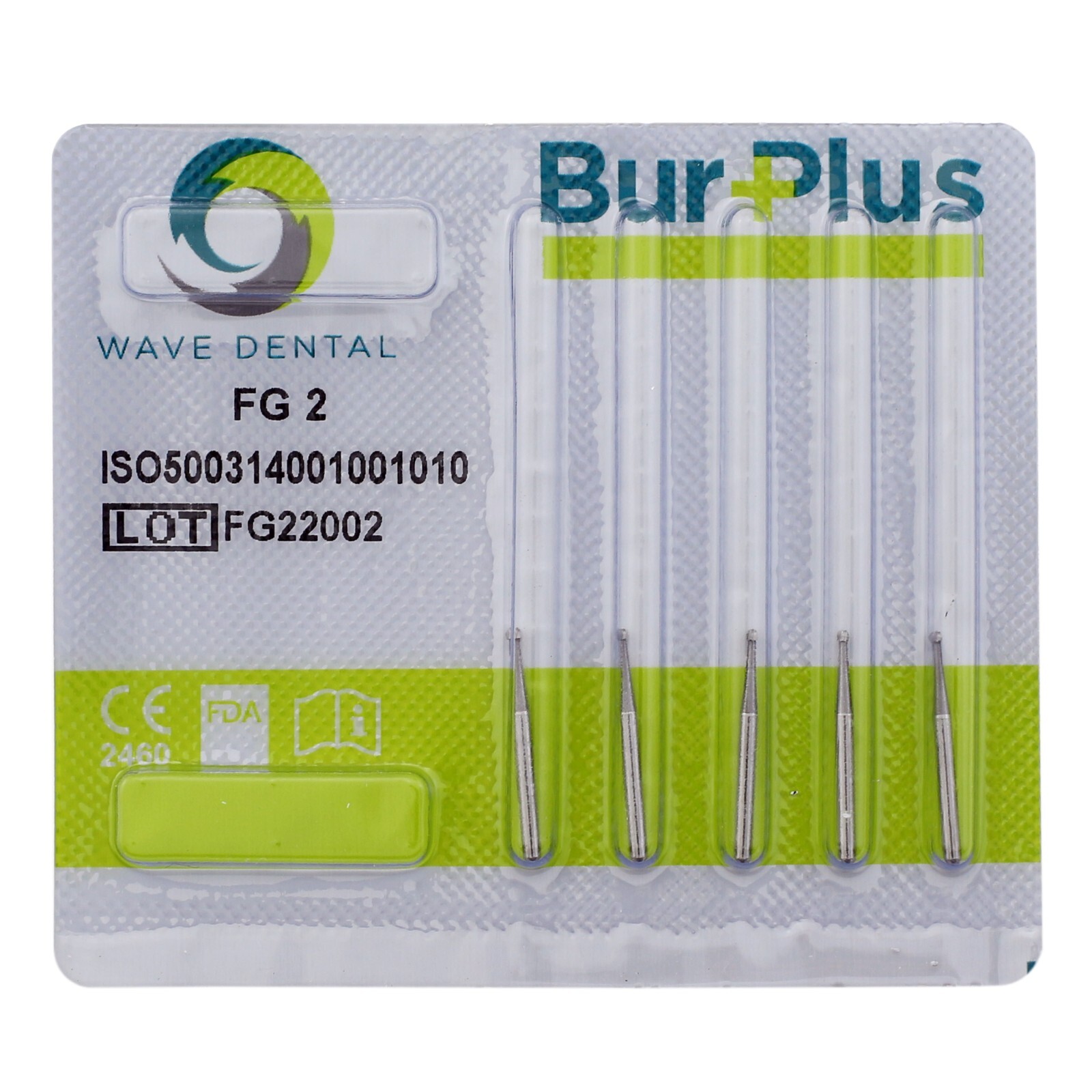 Wave Dental Carbide Bur FG #1/4 1/2 2 4 6 8 Round Ball High Speed Friction Grip