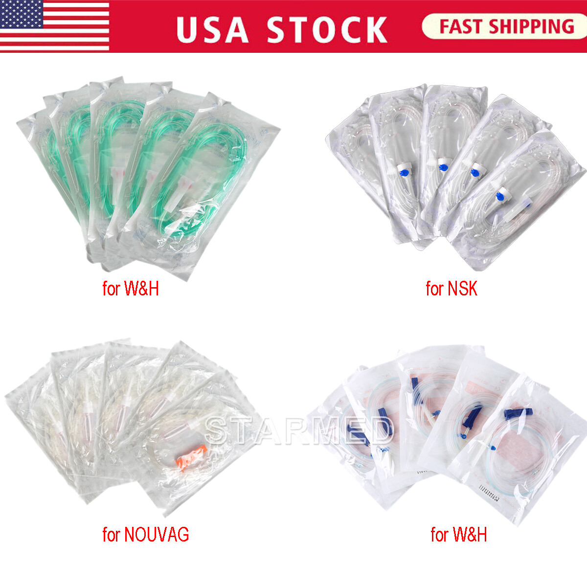 Dental Surgical Implant Irrigation Tube fit for /NSK /NOUVAG Irrigation Cooling