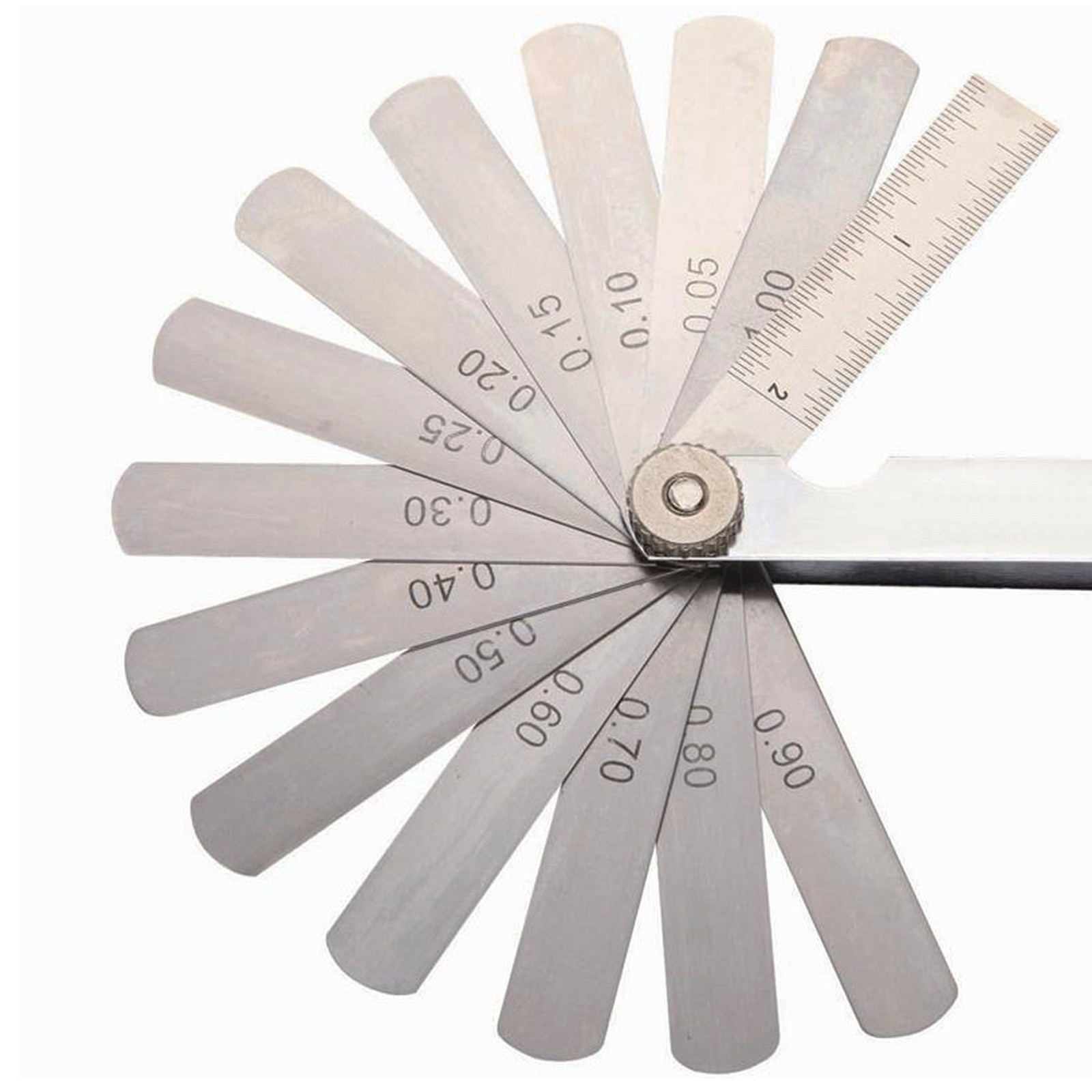 1 Set Dental Orthodontic Interproximal Reduction IPR Gauge Ruler 0.10-0.50mm