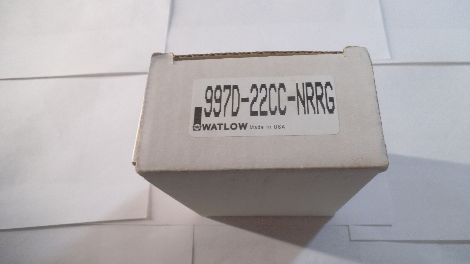 Watlow dual channel digital temperature controller 997D-22CC-NRRG