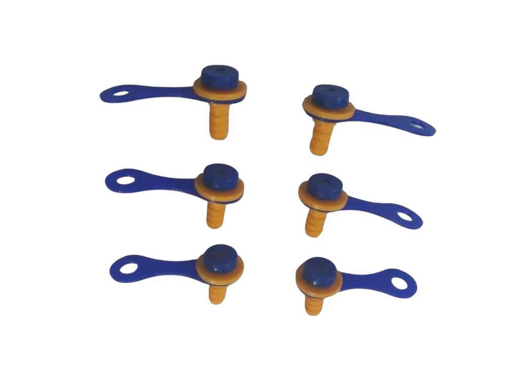 Laparoscopic Silicone Flip-On Reducer for Trocar 5mm 6Pc Surgical Port Reducer