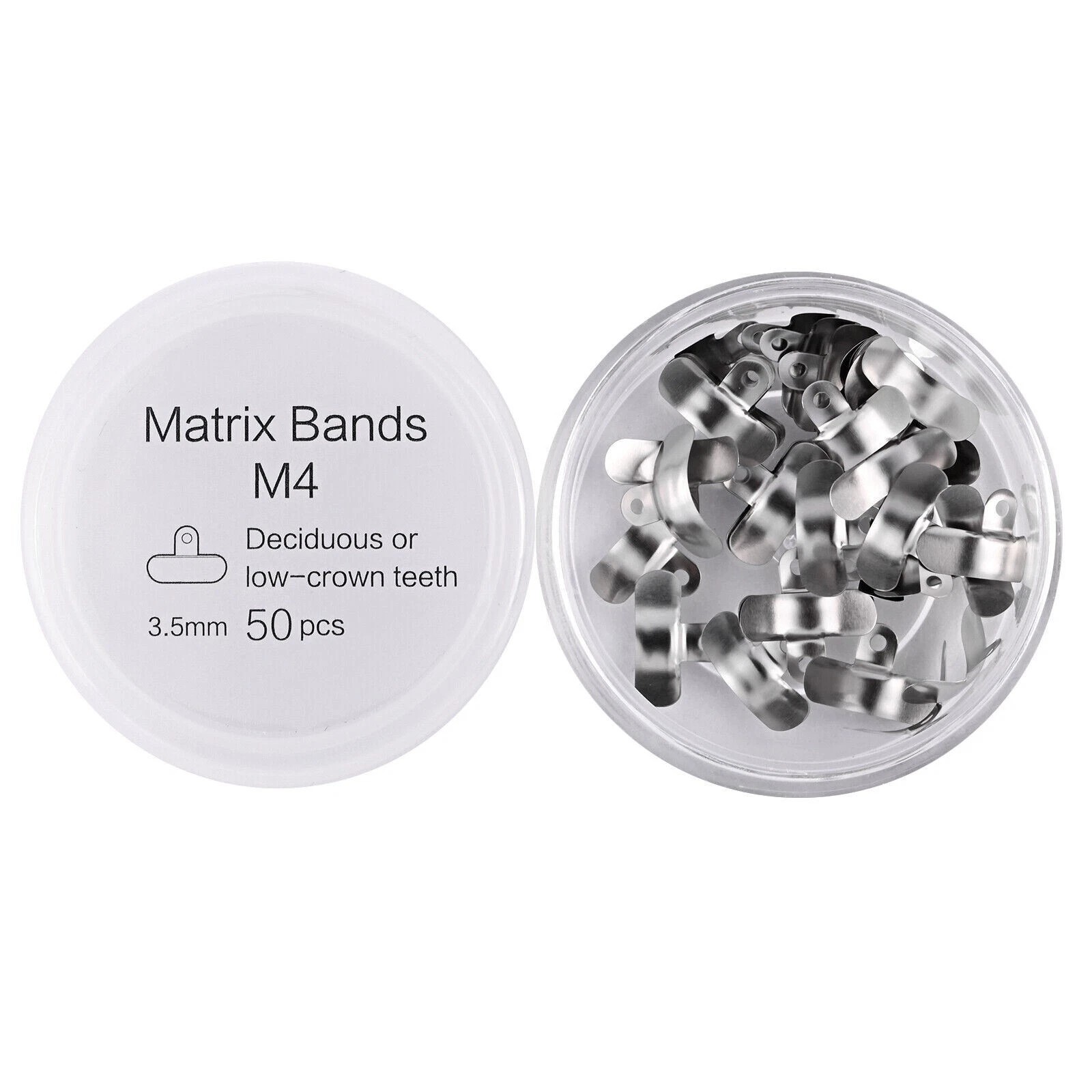 50 Pcs/Box Sectional Dental Matrices Matrix Bands Palodent Contoured Refill Band