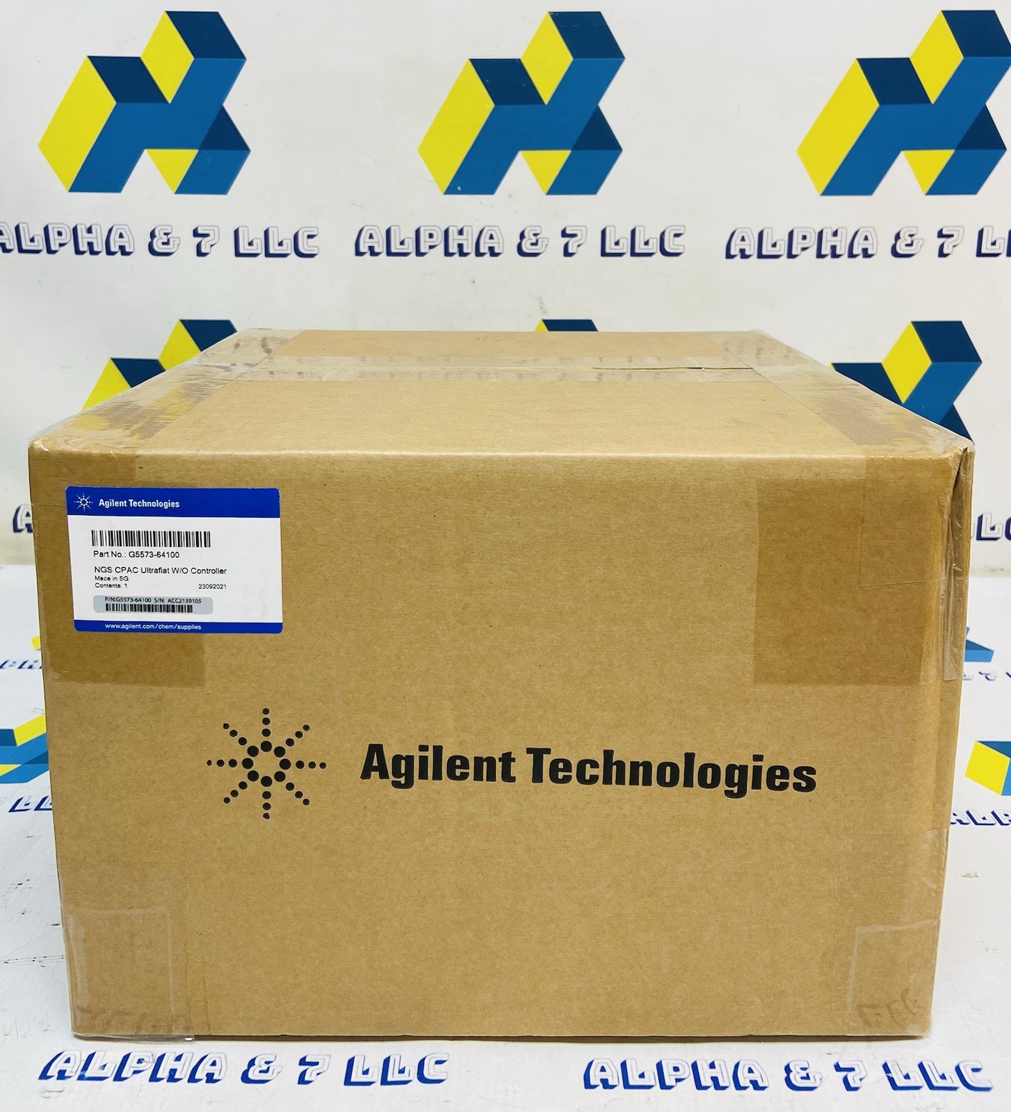 Agilent Technologies PN: G5573-64100 NGS CPAC Ultraflot W/O Controller