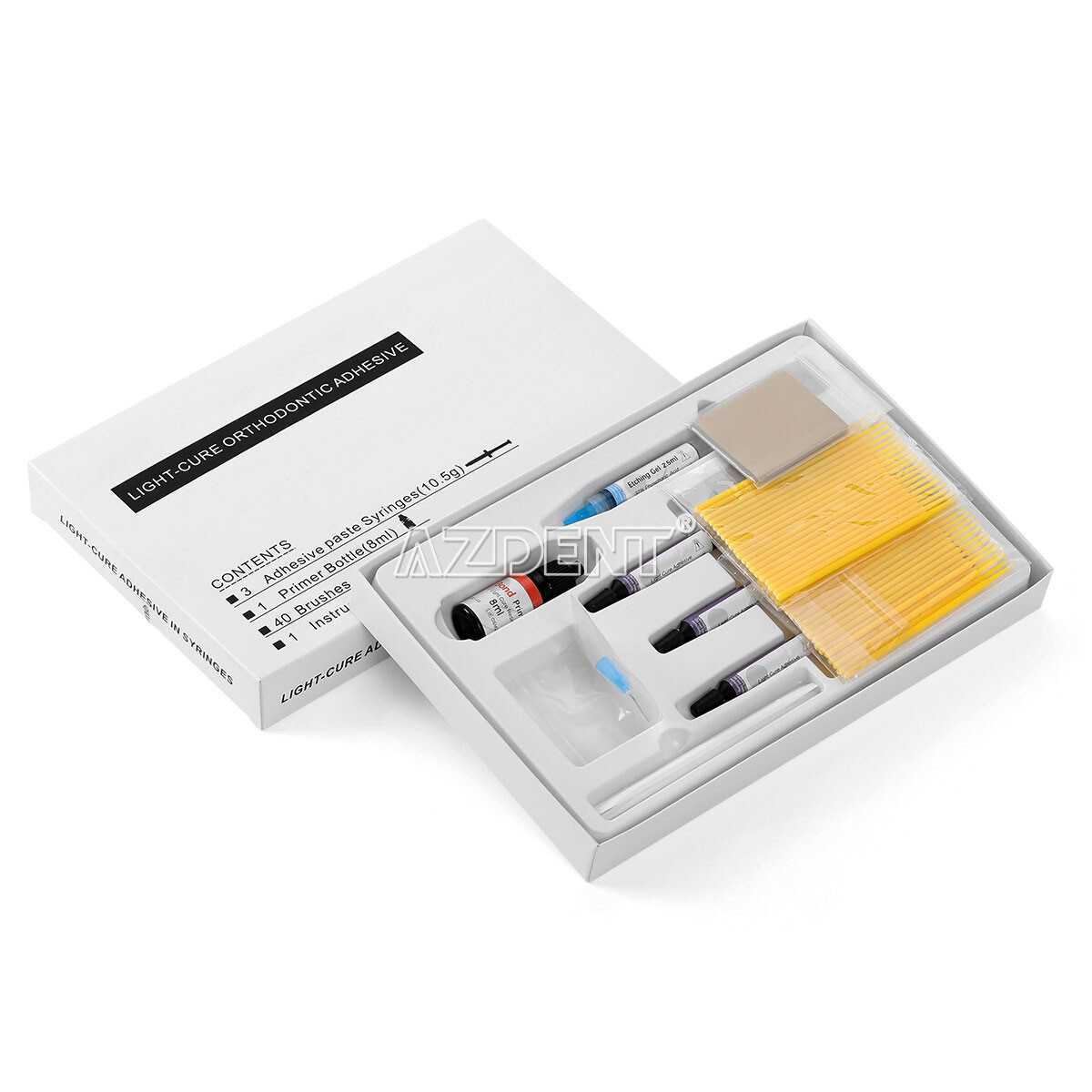 2 Boxes Dental Orthodontic Bonding Bracket Light Cure Adhesive Kit US