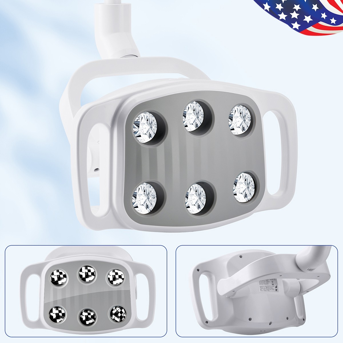 Dental LED Lamp Oral Light Lamp Adjustable Induction Sensor For Unit Chair