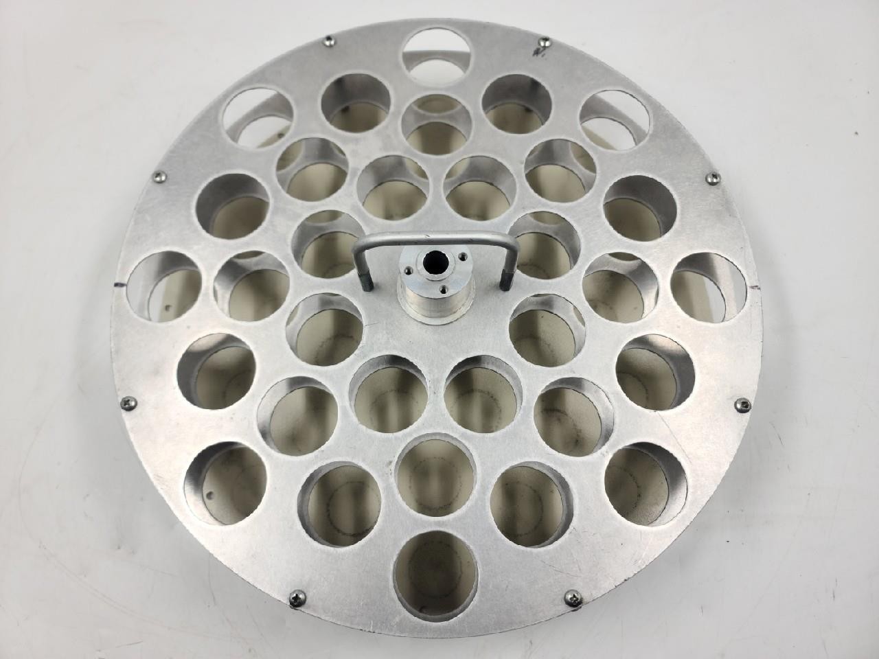 Laboratory / Lab Test Tube Rotator 14″ Carousel – (32) 1 5/8″ Holes #1